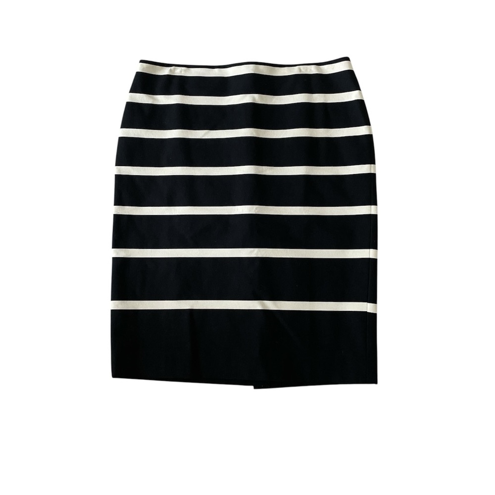 Talbots Black and White Pencil Skirt